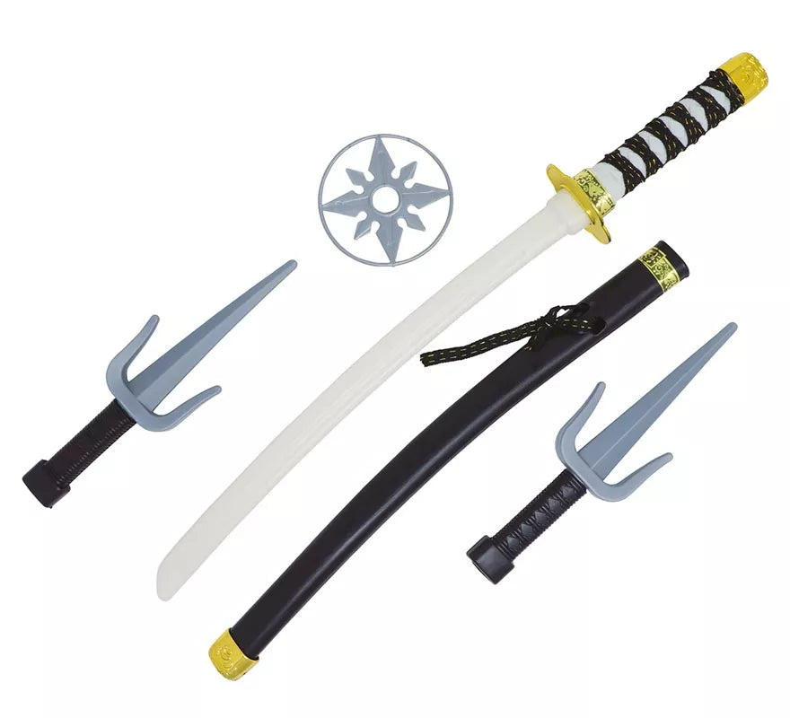 Translation missing: fr.Kit Ninja: Sable, 2 Cuchillos y Estrella