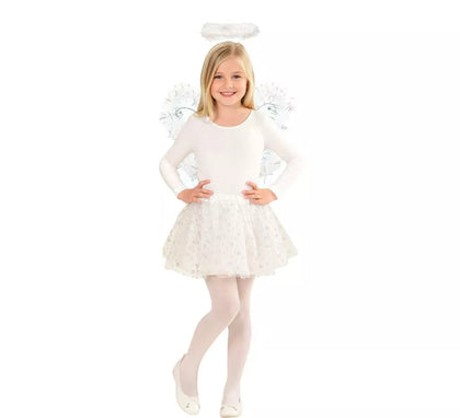 Kit o Disfraz de Ángel para niña