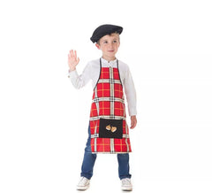 Kit ou Déguisement Châtaignier à Carreaux Rouges pour enfant