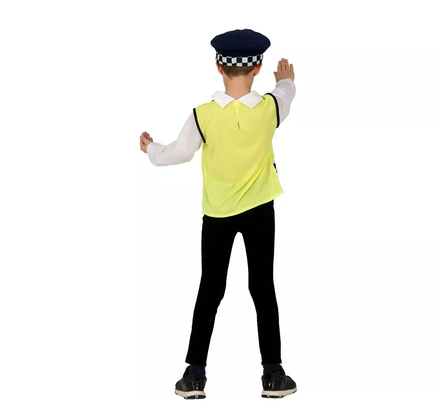 Translation missing: fr.Kit o Disfraz de Policía para niños: Chaleco, Gorro y Camisa