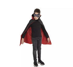 Kit de super-héros vampire pour enfants : cape et masque