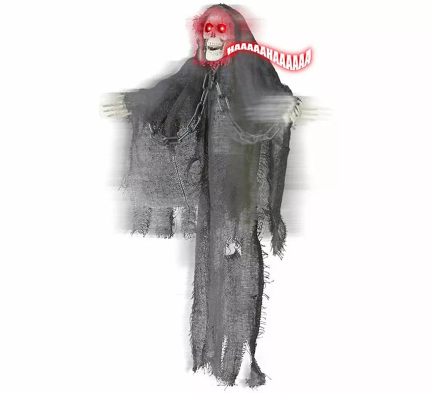 Translation missing: fr.La Muerte con Ojos Luminosos y Risa Maliciosa con Sensor de Movimiento de 46 cm