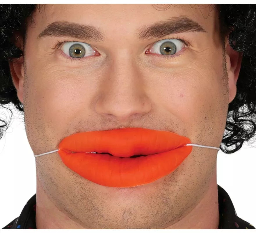 Translation missing: fr.Labios Grotescos rojos de Látex