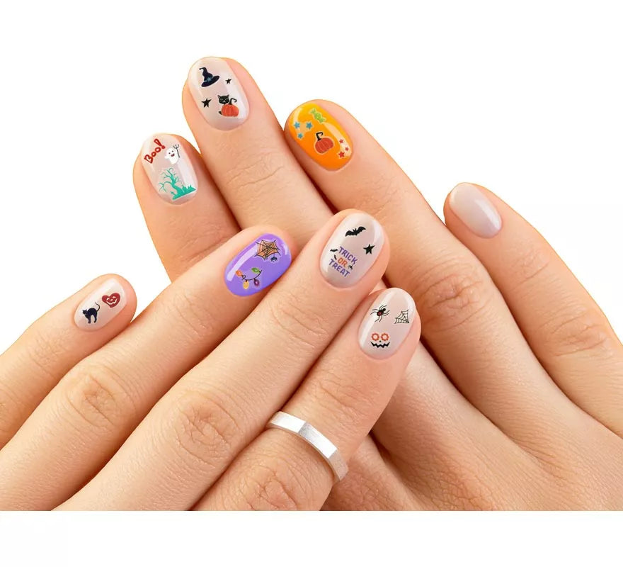 Translation missing: fr.Lámina de Pegatinas para Uñas de Halloween en 2 modelos surtidos