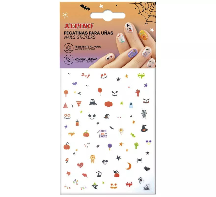 Translation missing: fr.Lámina de Pegatinas para Uñas de Halloween en 2 modelos surtidos