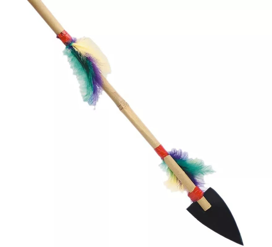 Translation missing: fr.Lanza de Indio con plumas 115 cm