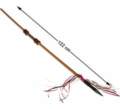 Lance indienne avec des franges 122 cm