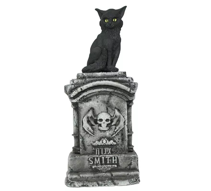 Translation missing: fr.Lápida con Gato con Luz y Sonido de 90x40 cm