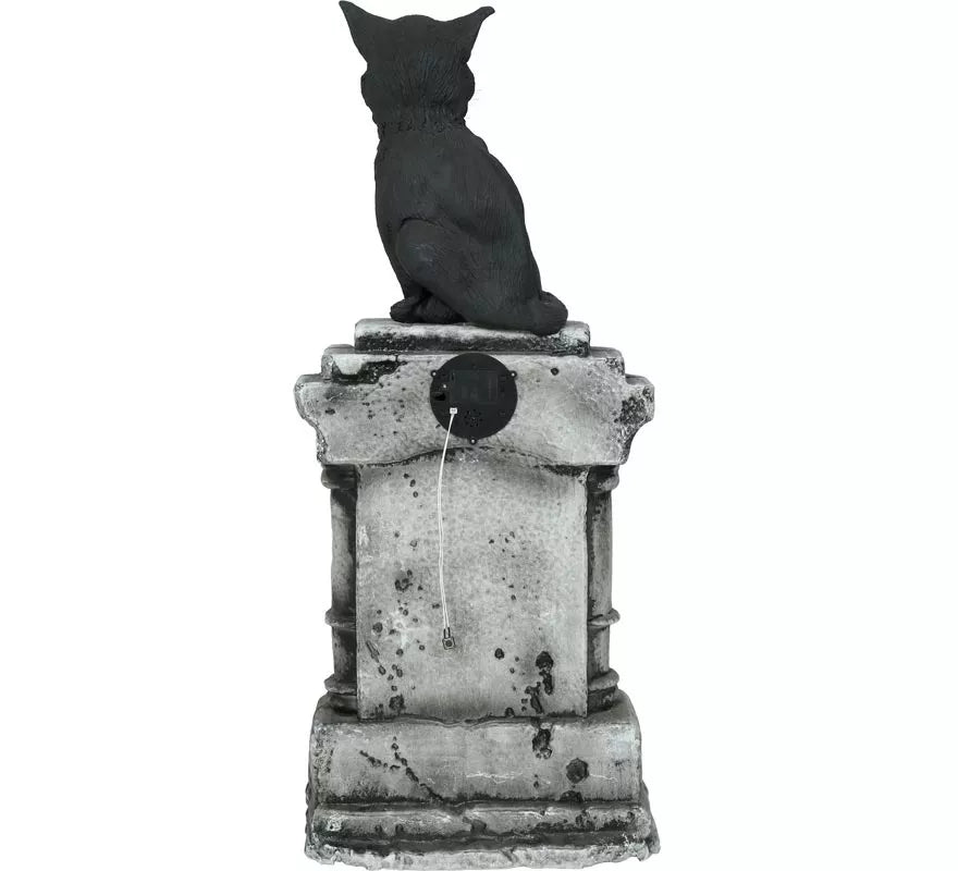 Translation missing: fr.Lápida con Gato con Luz y Sonido de 90x40 cm