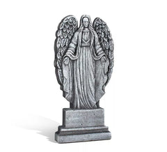 Pierre tombale ange gris 8x91x45cm