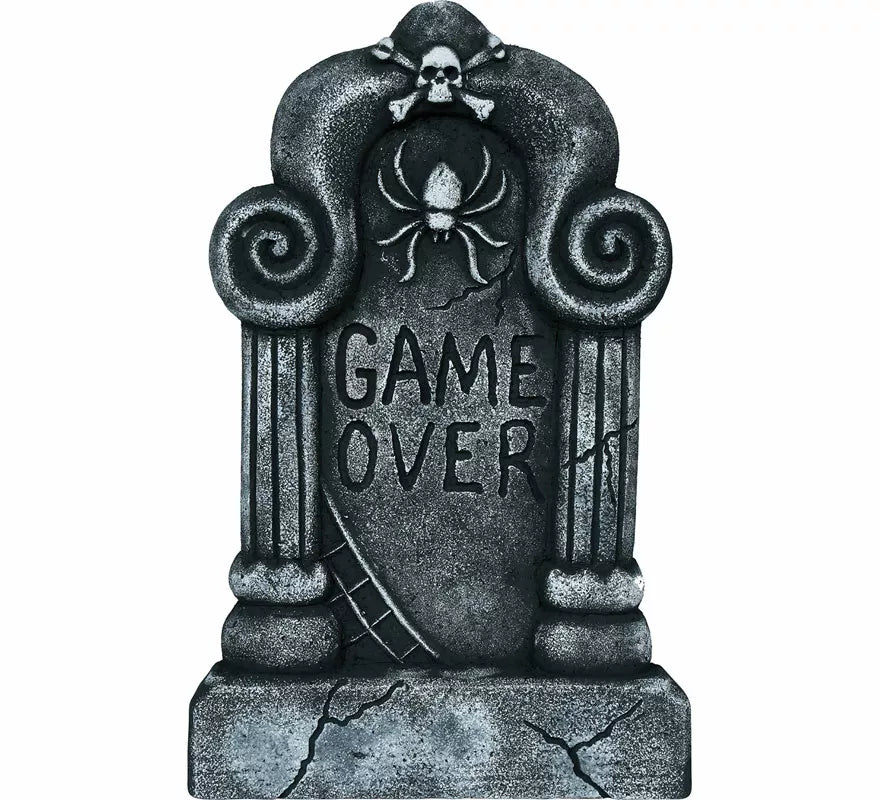 Translation missing: fr.Lápida Game Over de 42x27 cm