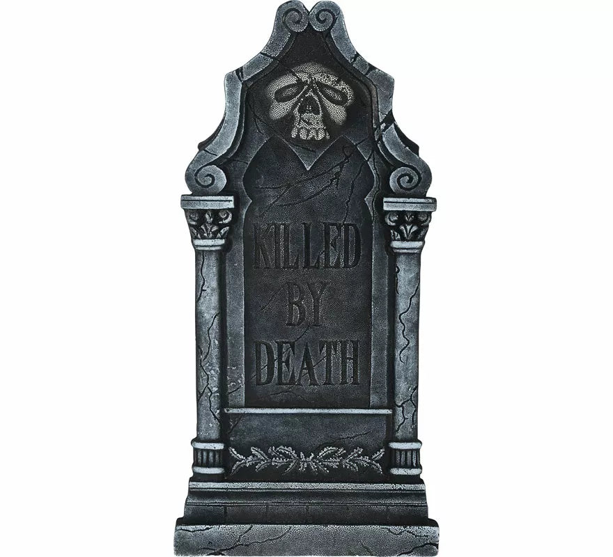 Translation missing: fr.Lápida Killed By Death de 90x45 cm