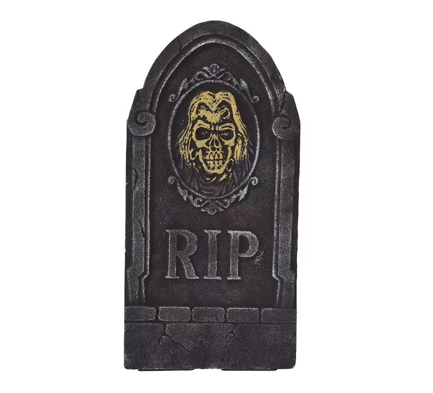 Translation missing: fr.Lápida Rip con Calavera 33X65 Cm