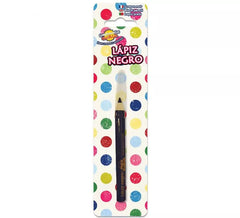 Contour de crayon noir