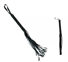 Fouet court noir de 41 cm