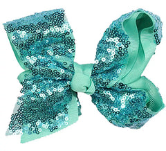 Noeud de Paillettes de 12 cm de différentes couleurs