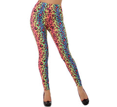 Jambières léopard multicolores