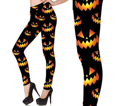 Leggings citrouille pour femmes
