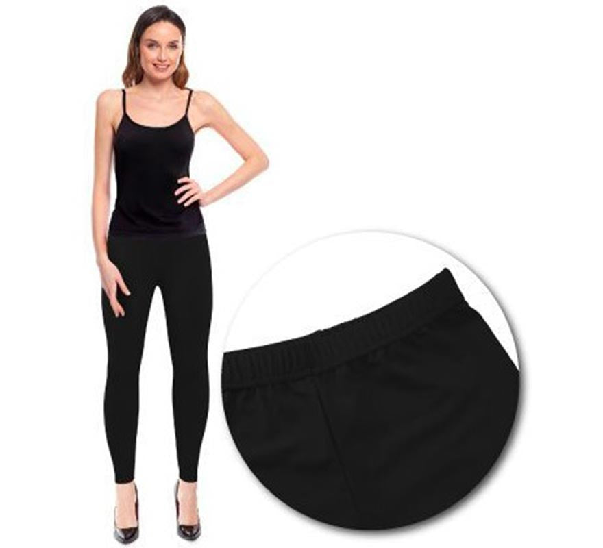 Translation missing: fr.Leggins color negro para mujer
