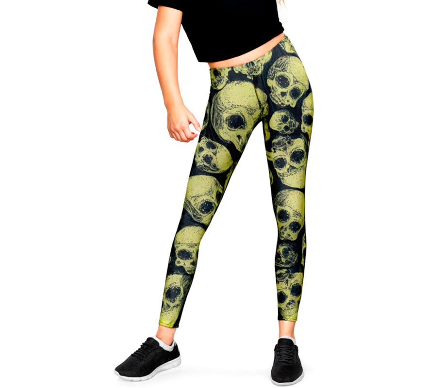 Translation missing: fr.Leggins de Calaveras para niña
