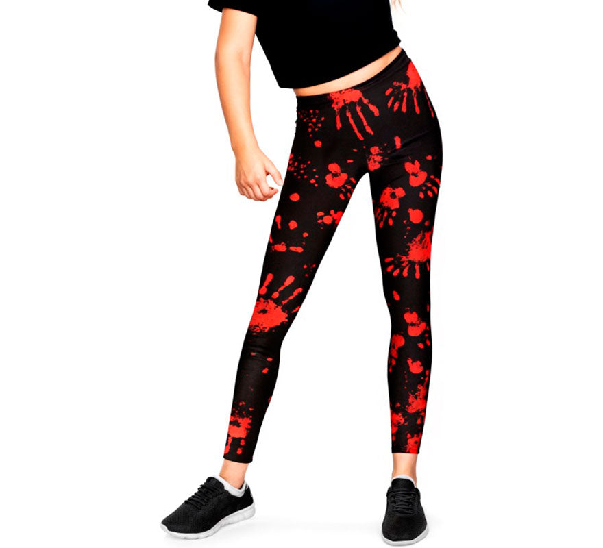 Translation missing: fr.Leggins de Huellas Ensangrentados para niña