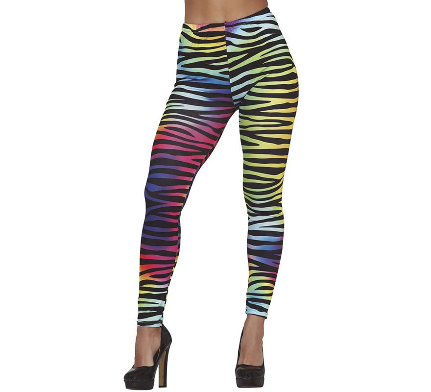 Translation missing: fr.Leggins estampado Tigre multicolor para mujer