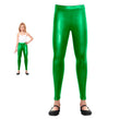 Leggins Metalizado verde para niña