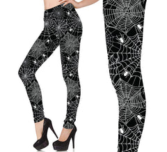 Leggings Toiles d'araignées pour femme