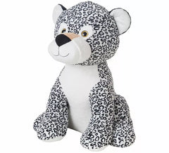 Jeni Léopard Peluche Gris 80 cm