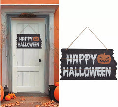 Panneau 'Joyeux Halloween' 34X19 cm