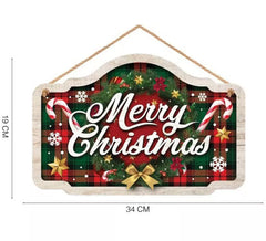 Panneau Joyeux Noël 34x19 cm