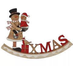 20 cm Noël écriteau en bois