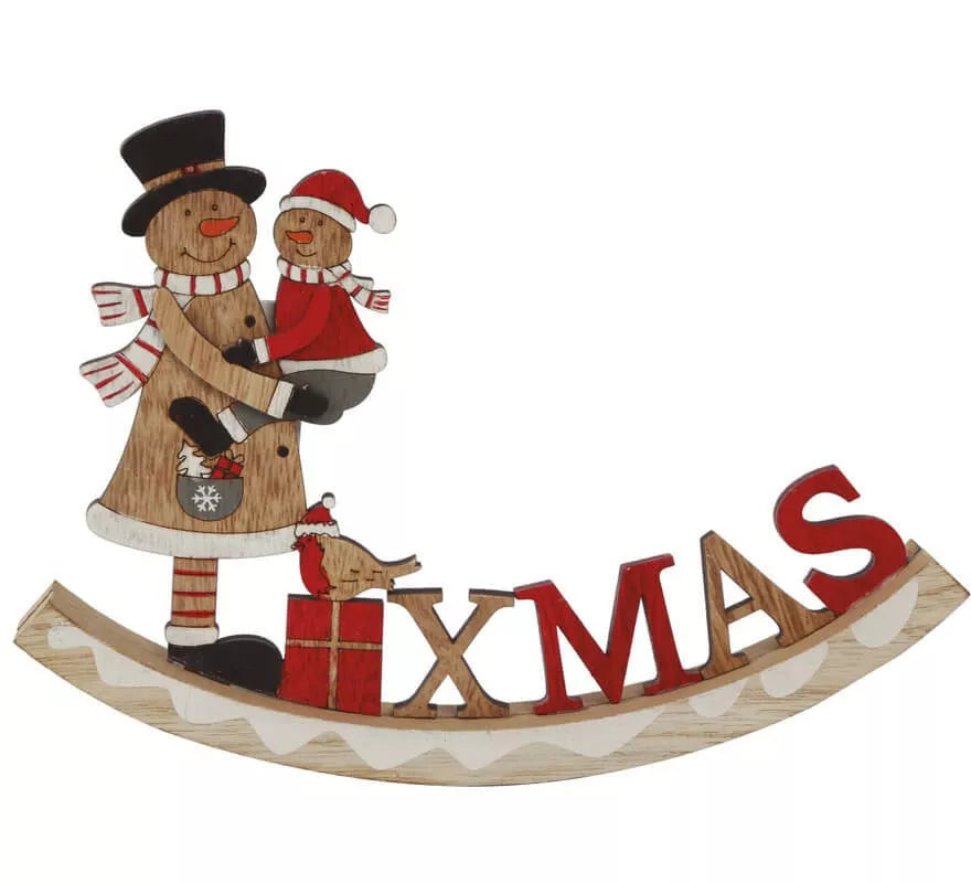 Translation missing: fr.Letrero Xmas 20 cm de Madera