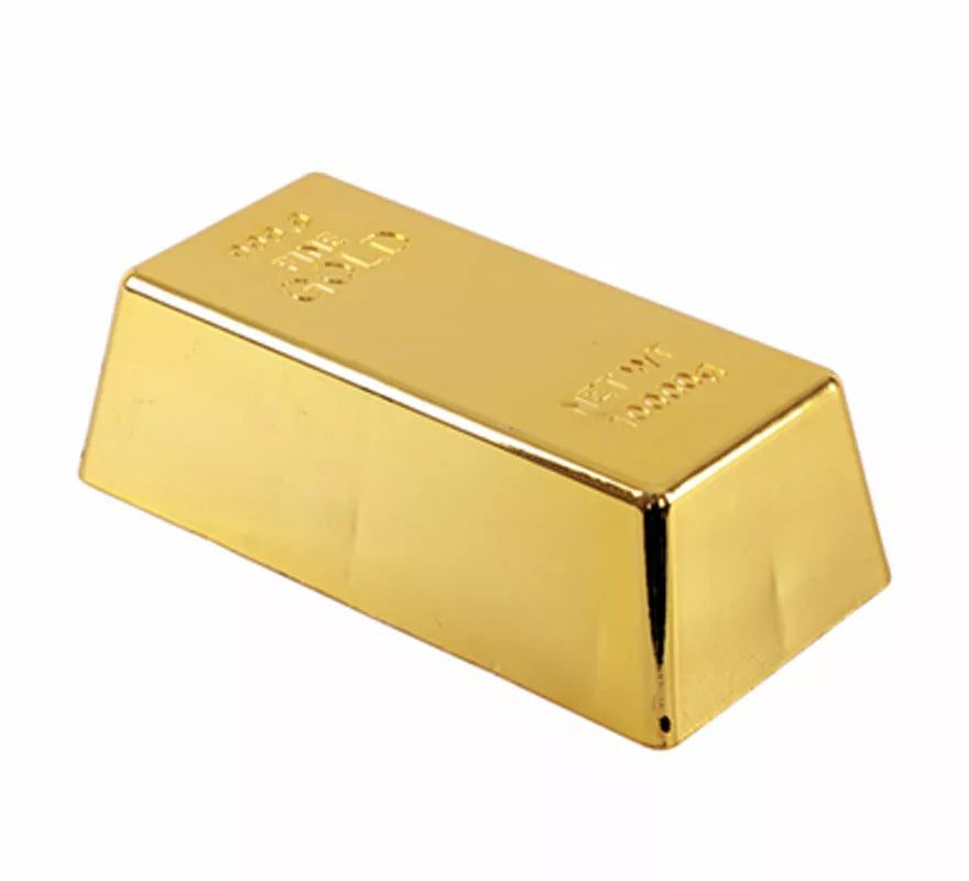 Translation missing: fr.Lingote de Oro de 18x9x5,5 cm de plástico