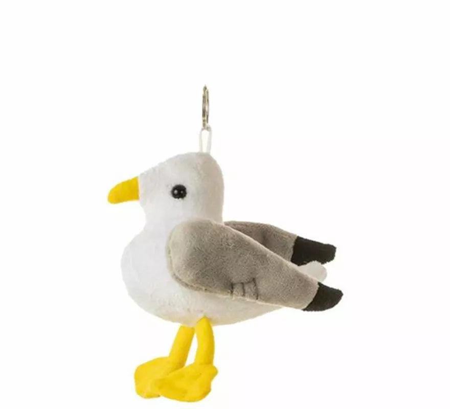 Translation missing: fr.Llavero Gaviota de Peluche de 12 cm