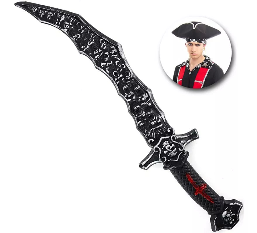 Translation missing: fr.Machete Calaveras de 56x12x3.5 cm