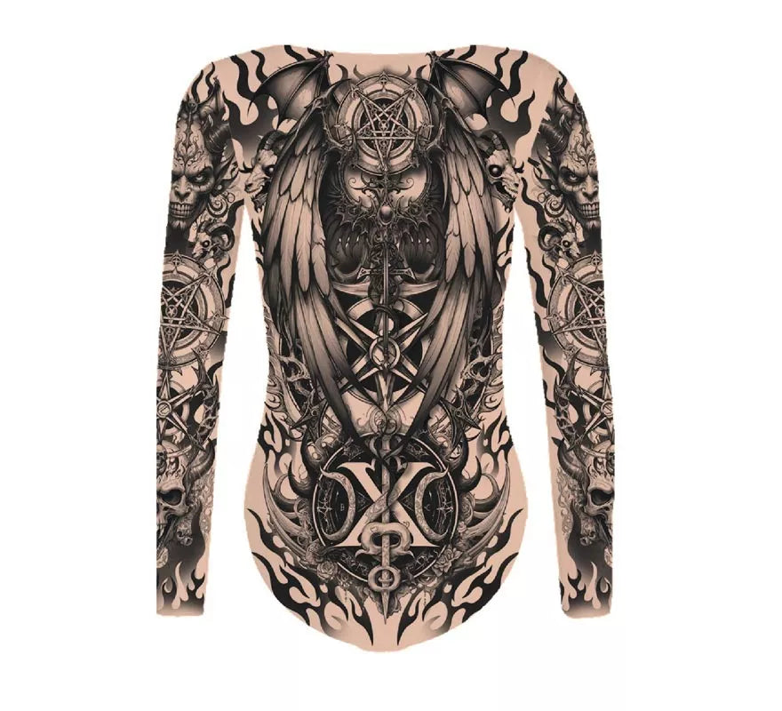 Translation missing: fr.Body de la Muerte Efecto Tatuajes para mujer