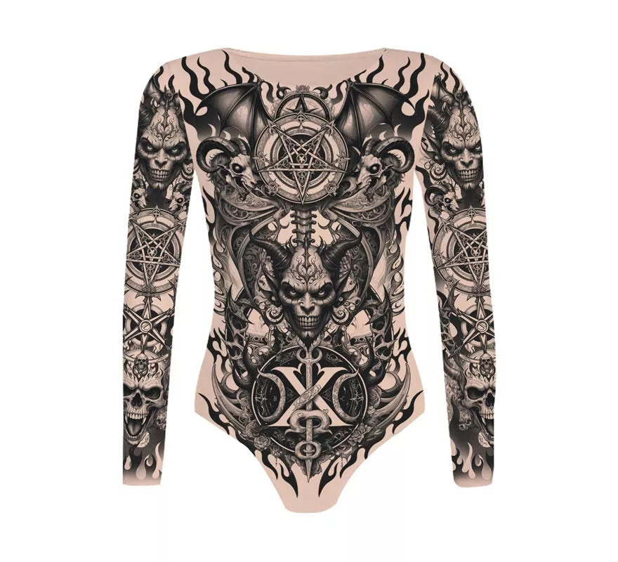 Translation missing: fr.Body de la Muerte Efecto Tatuajes para mujer