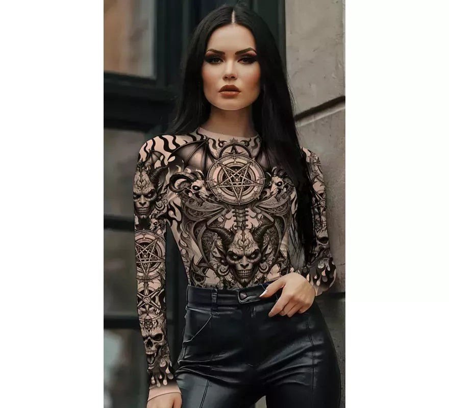 Translation missing: fr.Body del Diablo Efecto Tatuajes para mujer