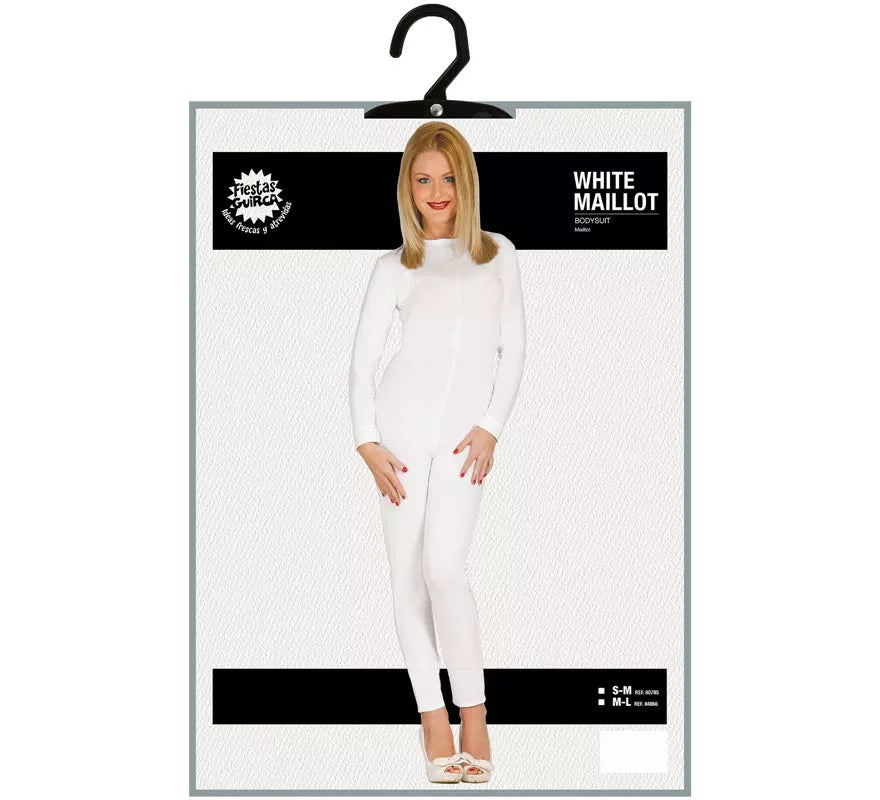 Translation missing: fr.Maillot o mono color Blanco para mujer