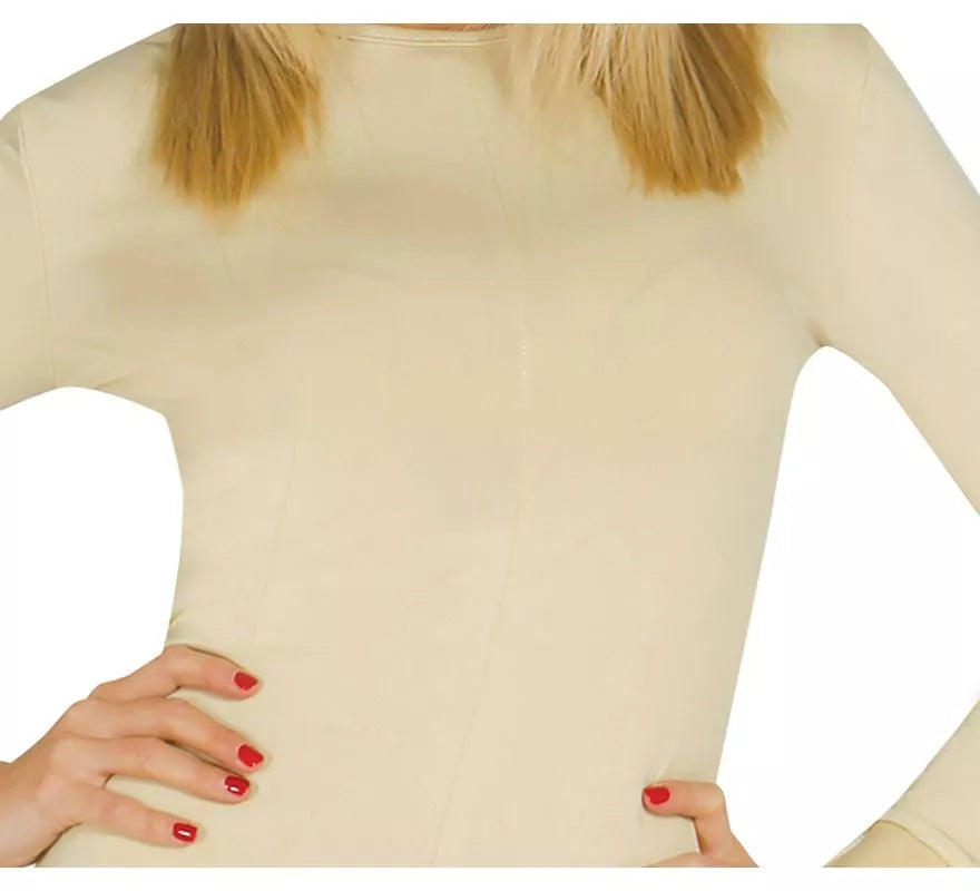 Translation missing: fr.Maillot o mono color beige para mujer