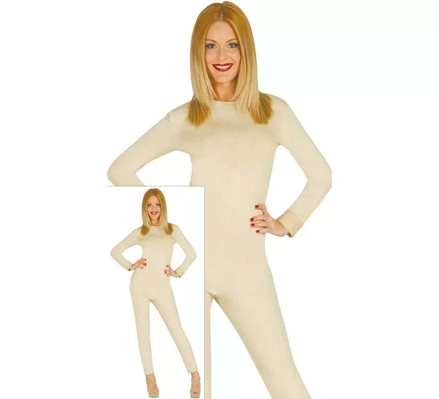 Translation missing: fr.Maillot o mono color beige para mujer