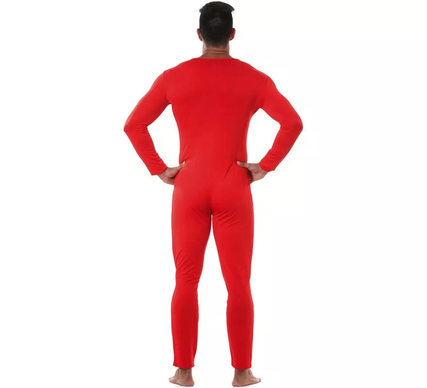 Translation missing: fr.Maillot o Mono color rojo para hombre