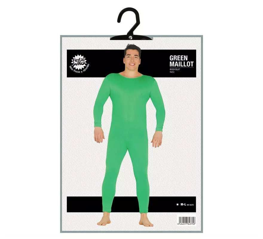 Translation missing: fr.Maillot o Mono color verde para hombre