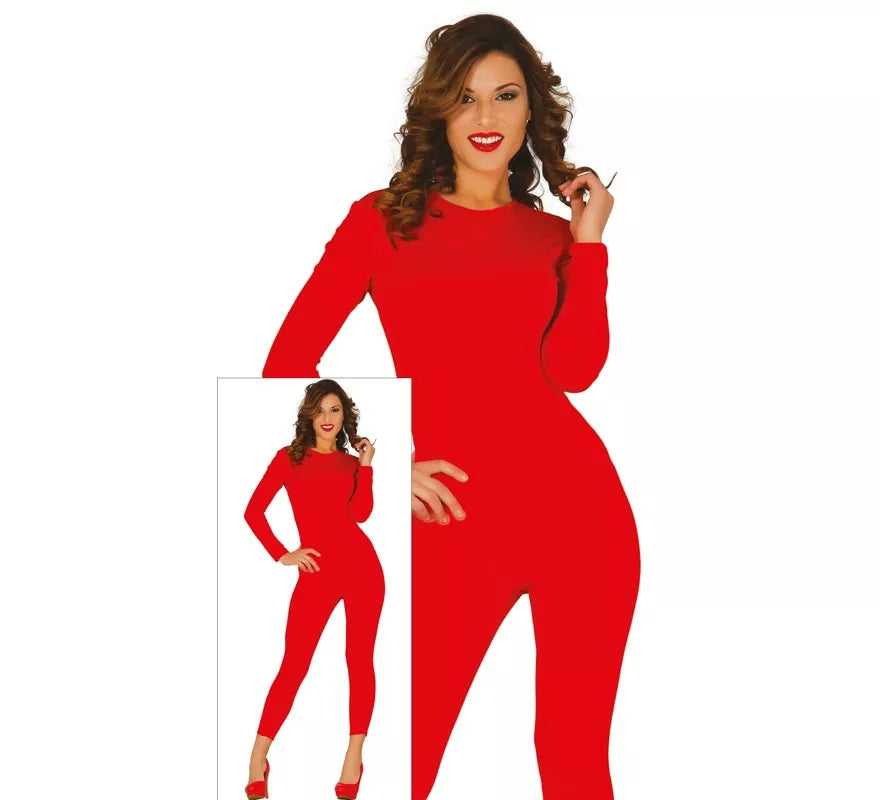 Translation missing: fr.Maillot o Mono de color rojo para mujer