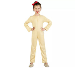 Maillot ou combinaison en tricot beige pour enfants