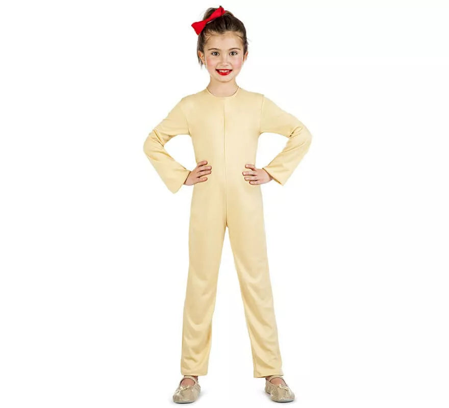 Translation missing: fr.Maillot o Mono de punto beige para niños