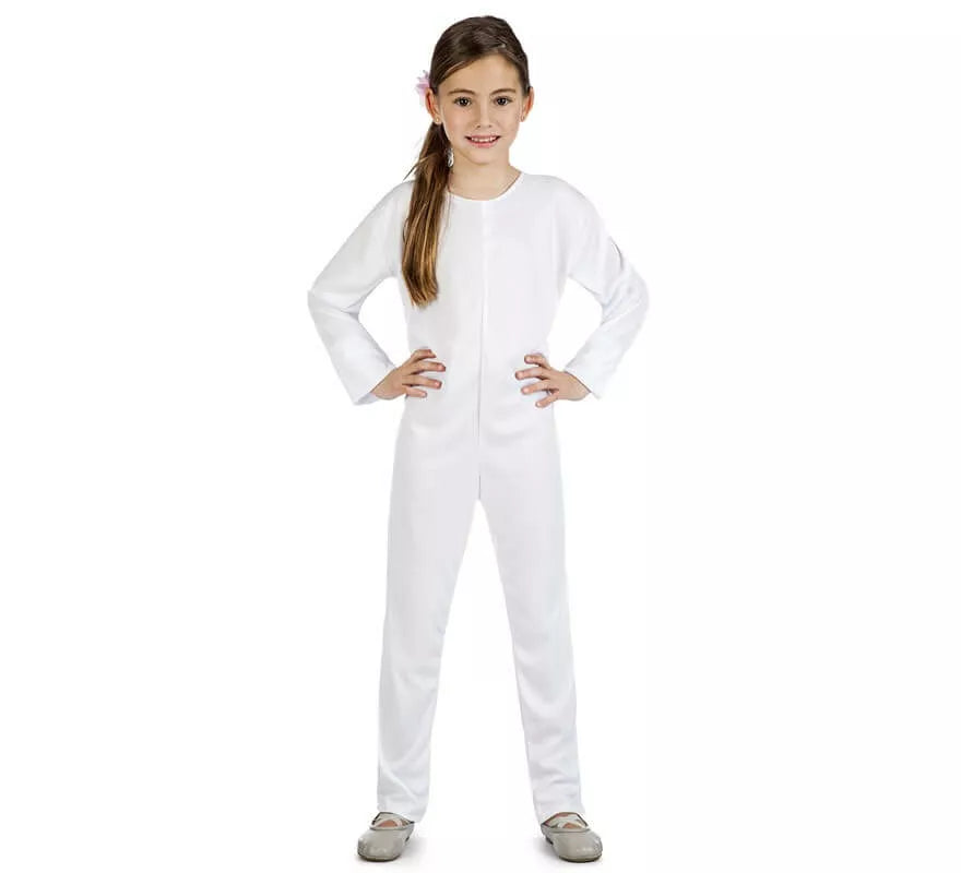 Translation missing: fr.Maillot o Mono de punto Blanco para niños