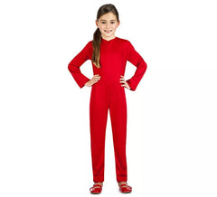 Justaucorps ou Combinaison Tricot Rouge pour enfant