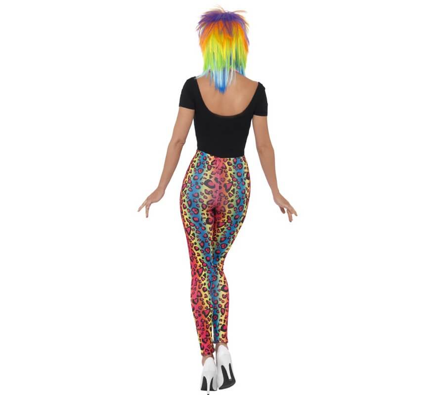 Translation missing: fr.Mallas con estampado Leopardo Multicolor